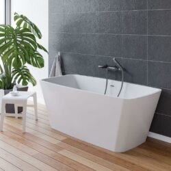 Batéria vaňová DeanteARNIKA, nástenná, titánová