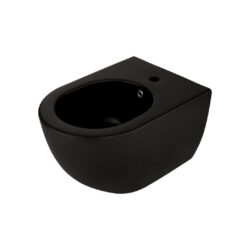 Bidet závesný Deante PEONIA, keramika, nero prevedenie.