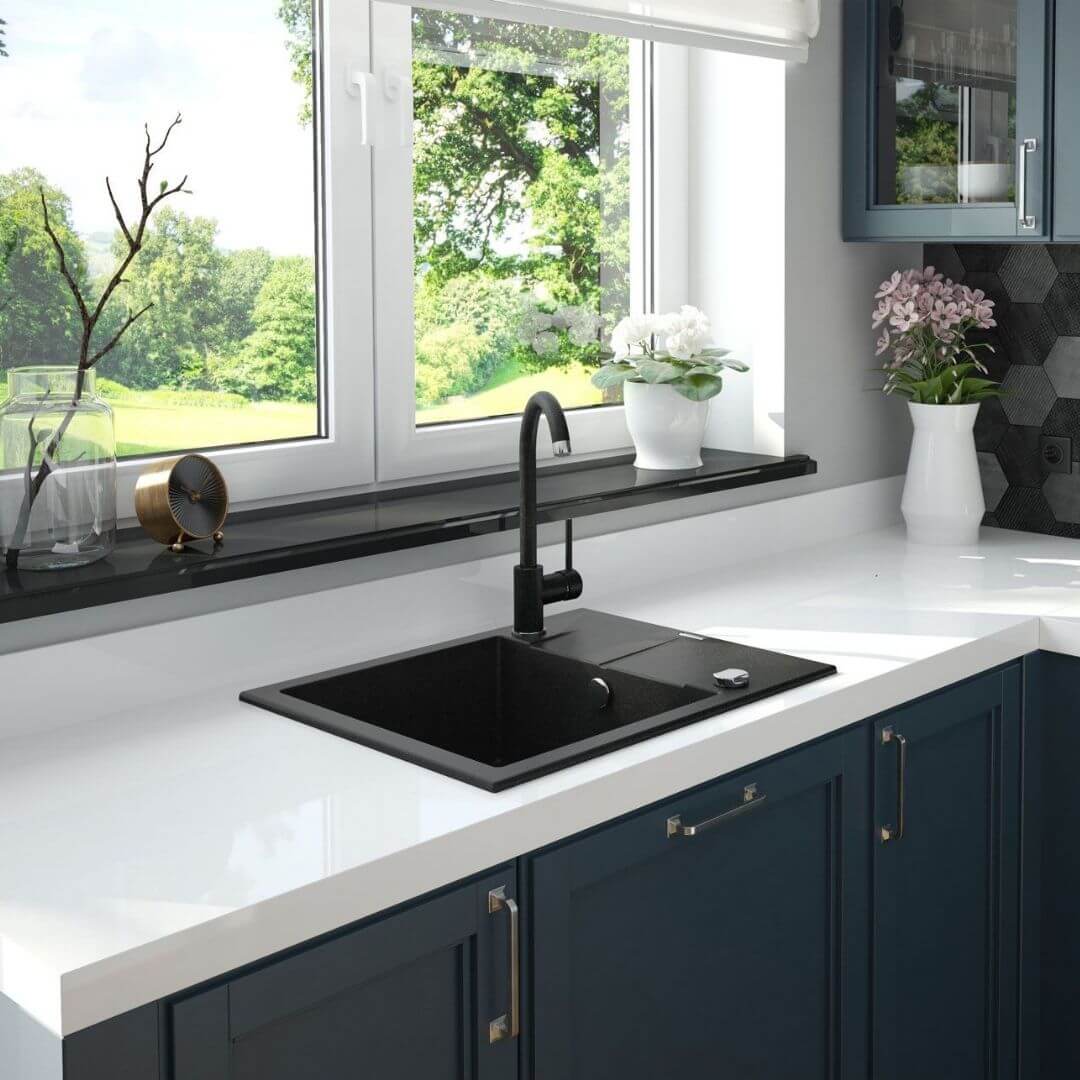 ZQJ 211A (1) Granitový drez Deante EVORA, 590x440 mm, grafit (2)