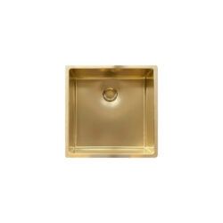 Nerezový drez Reginox NEW YORK, 400x400 mm, gold