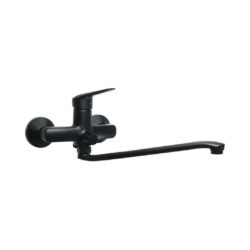 Batéria umývadlová Neo BORO, nástenná, paneláková, nero