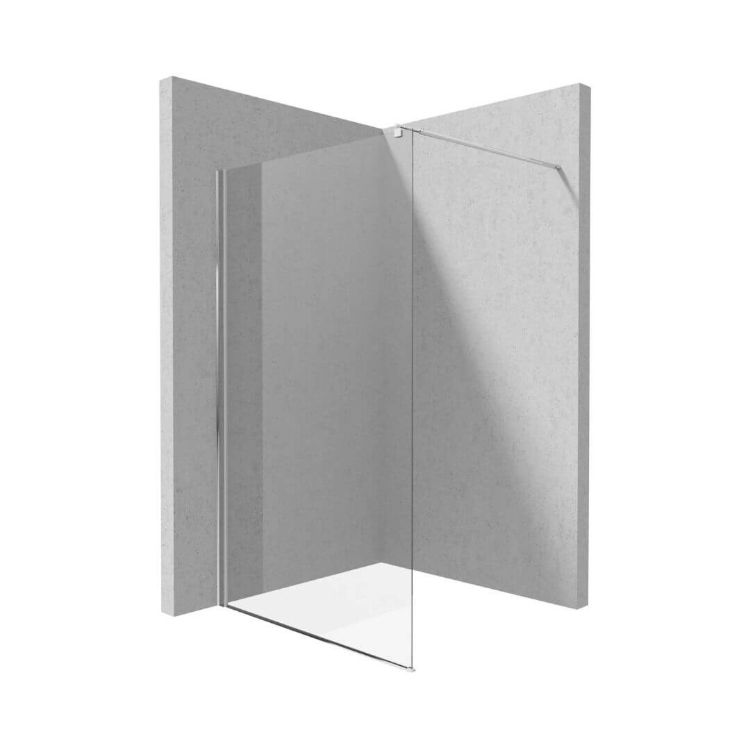 KTS 032P Sprchová zástena walk-in Deante KERRIA PLUS, 1200x1980 mm, chróm
