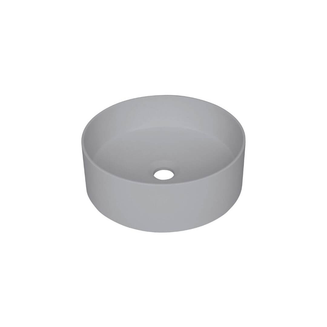 CQS SU4S Umývadlo na dosku Deante SILIA, d360 mm, granit, metalická šedá