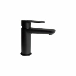 Batéria umývadlová Deante ALPINIA, stojanková, nero