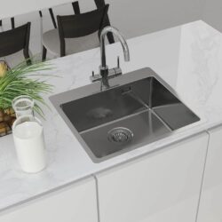 Batéria drezová Deante CLEAN, stojanková, s pripojením na filter, chróm (2)