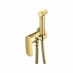 Batéria bidetová so sprškou Deante ALPINIA, nástenná, zlatá