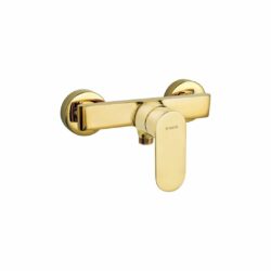 Batéria sprchová Deante ALPINIA, nástenná, zlatá