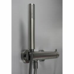 Batéria sprchová Deante SILIA, nástenná, so sprchový setom, titánová (1)