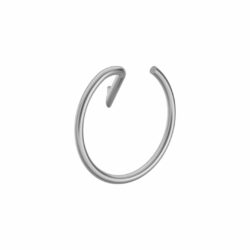 Držiak na uteráky Deante SILIA, kruhový, brúsená nerez