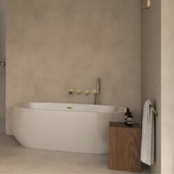 Držiak na uteráky Deante SILIA, 616 mm, brúsené zlato (1)