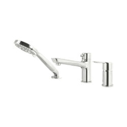 Batéria vaňová Deante ARNIKA, stojanková, 3-otvorová, chróm